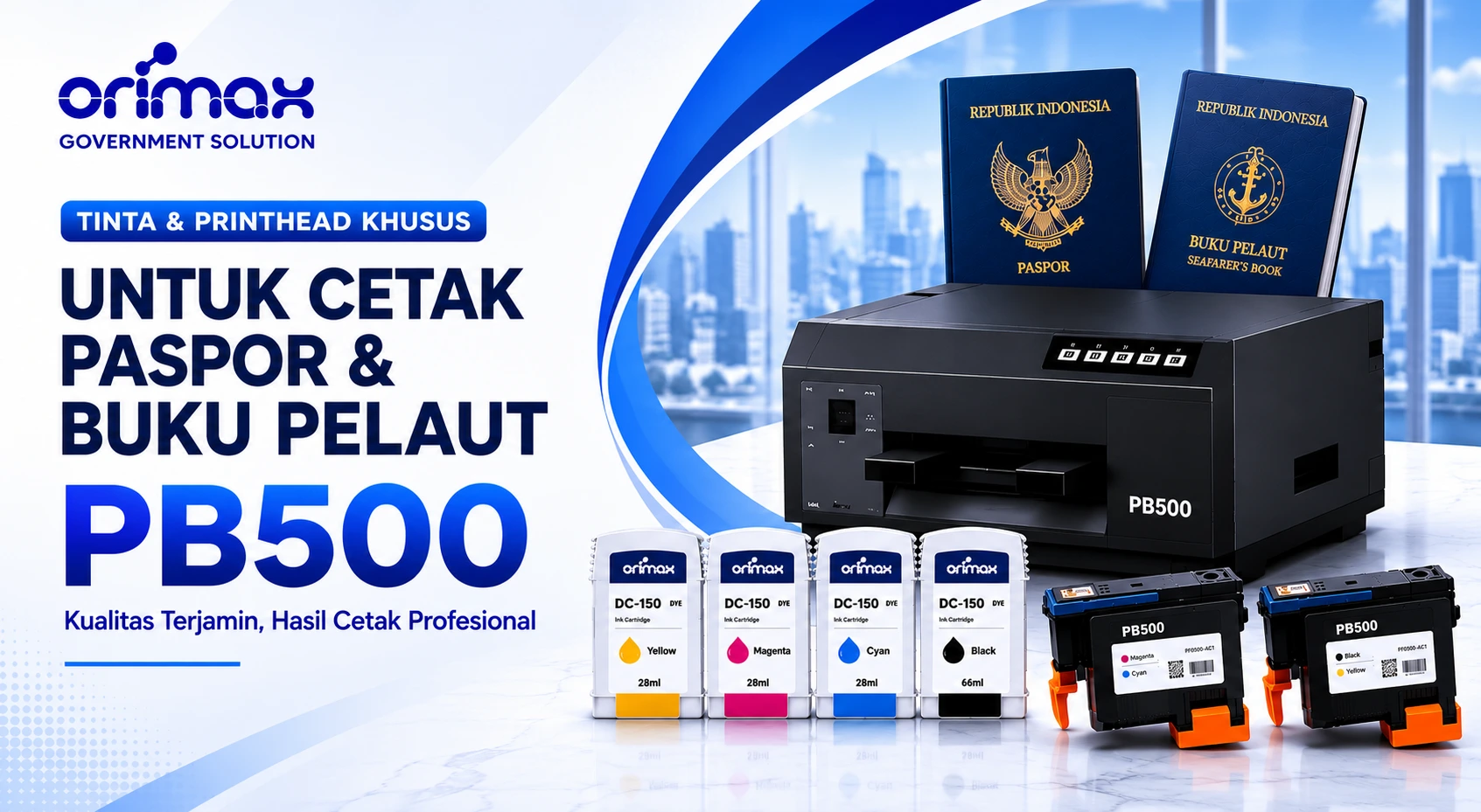 ORIMAX Cartridge Tinta & Printhead PB500